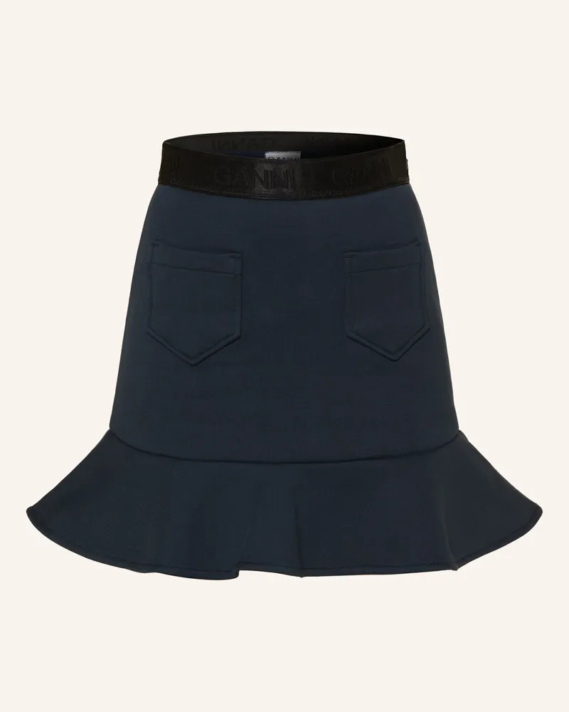 Ganni Sweatrock Dunkelblau