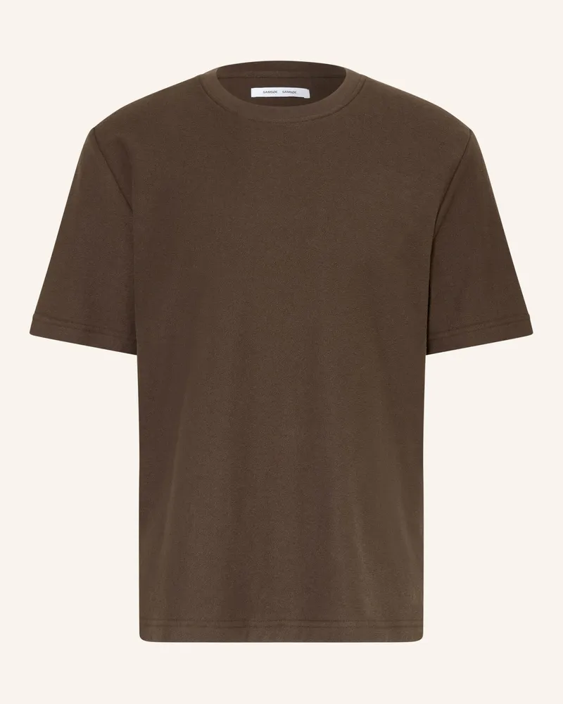 Samsøe & Samsøe T-Shirt Odin braun Dunkelbraun