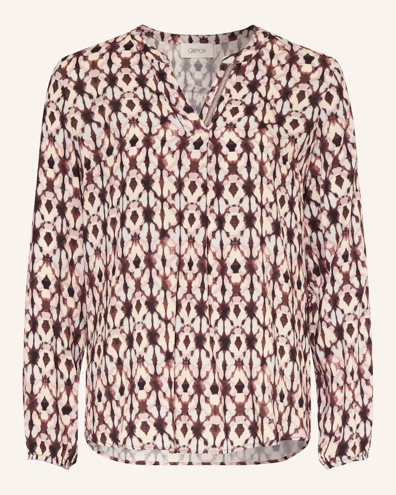 Cartoon Blusenshirt rosa Rosé