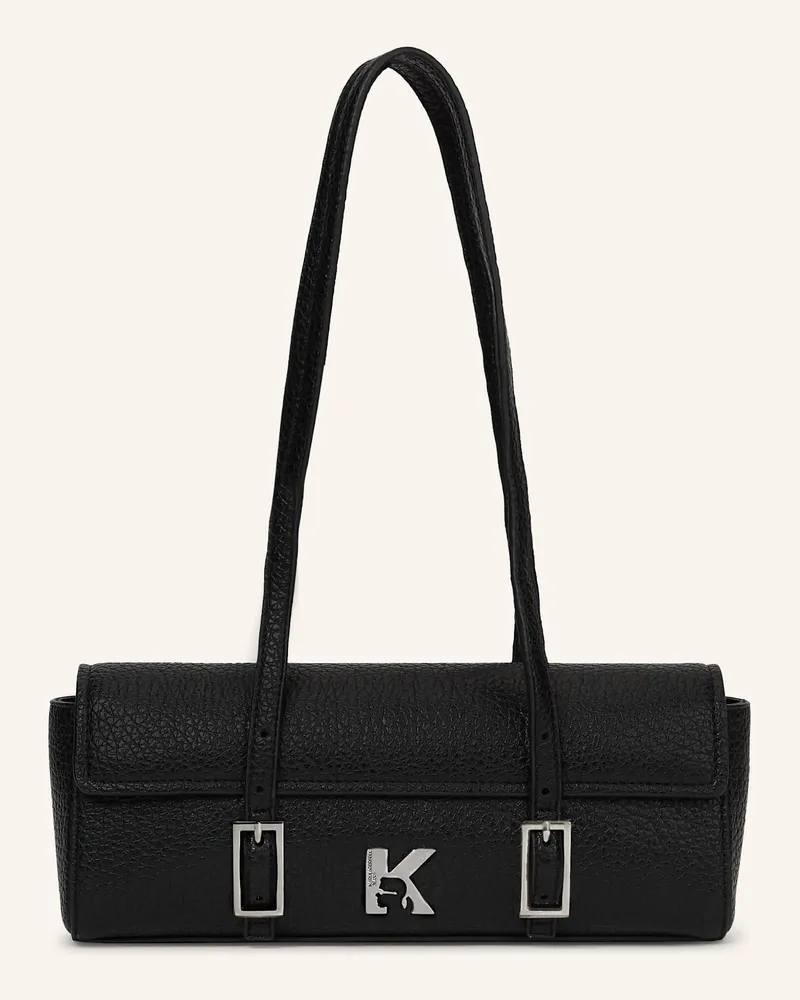 Karl Lagerfeld Schultertasche schwarz Schwarz