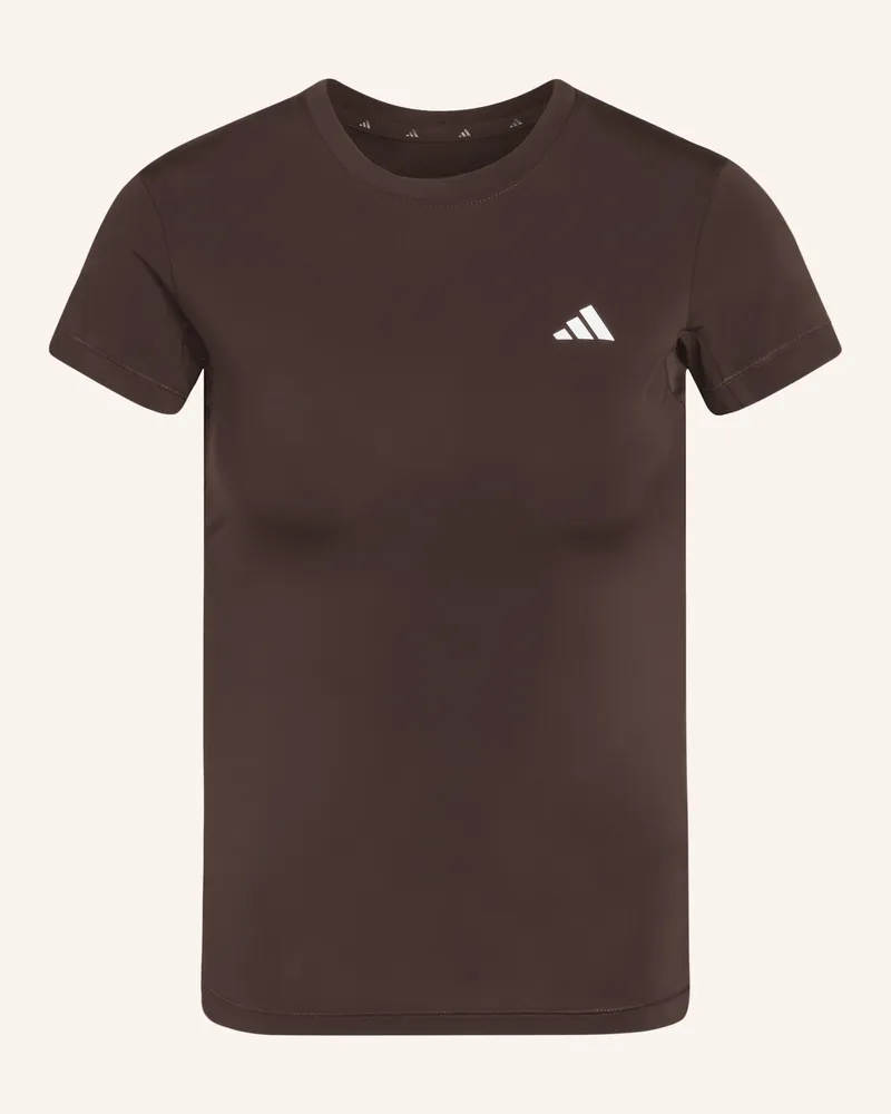 adidas T-Shirt Power Essentials braun Dunkelbraun