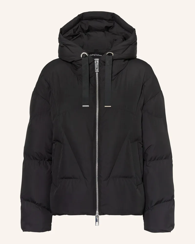 Darling Harbour Steppjacke Schwarz