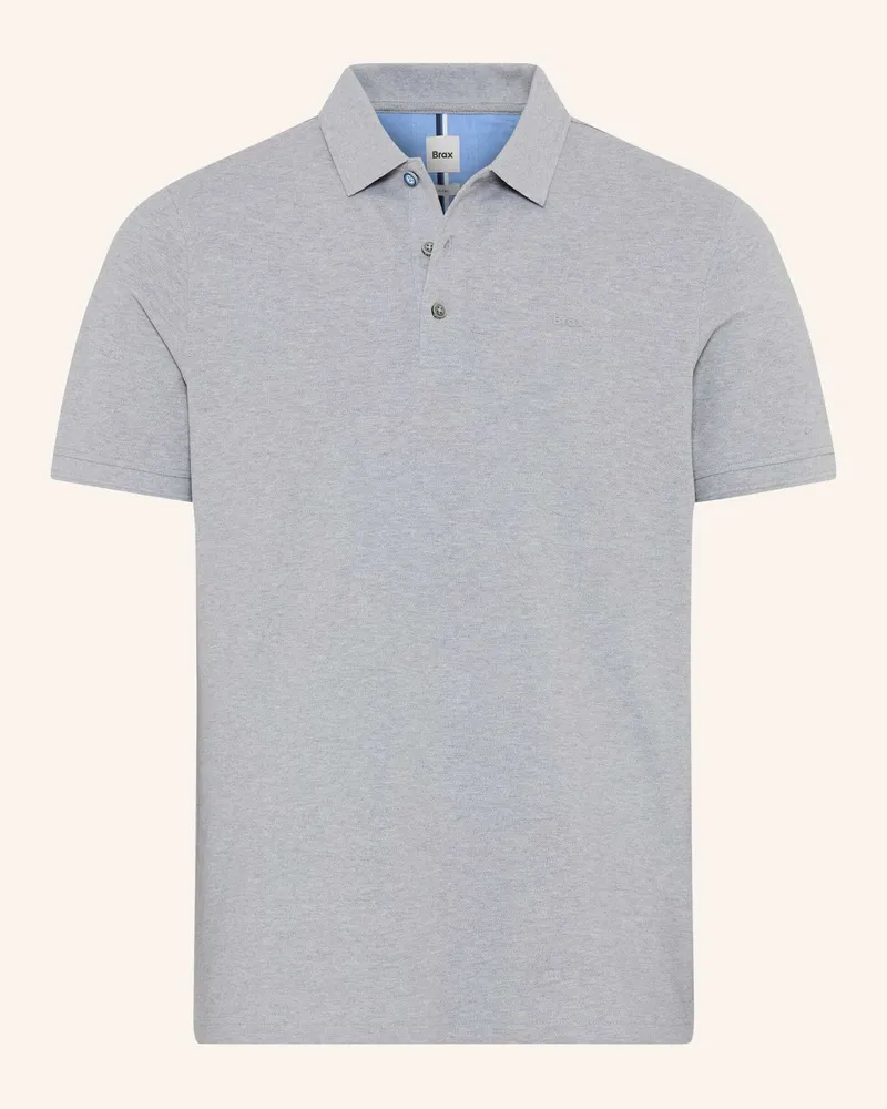 Brax Piqué-Poloshirt STYLE PETE Grau