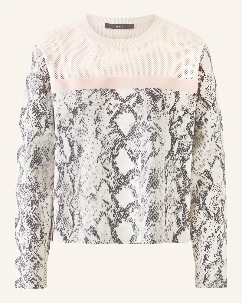 Oui  Pullover Creme