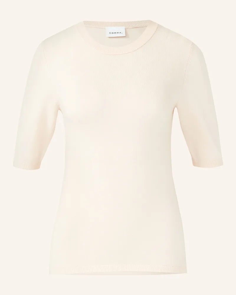 COMMA Strickshirt weiss Ecru