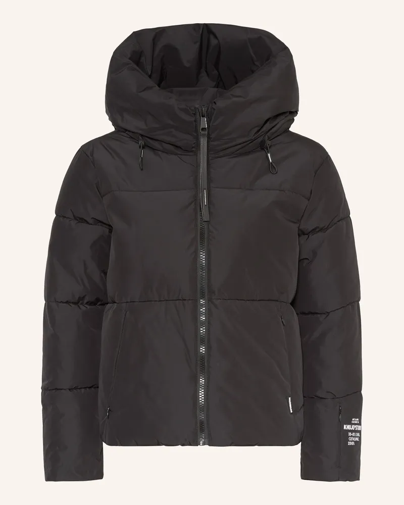 khujo Steppjacke Audrey Matt schwarz Schwarz