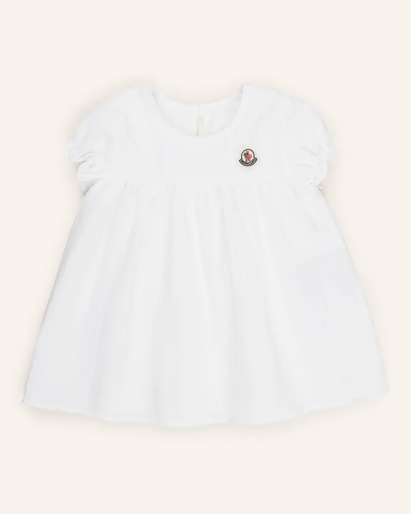Moncler Musselinkleid weiss Weiss