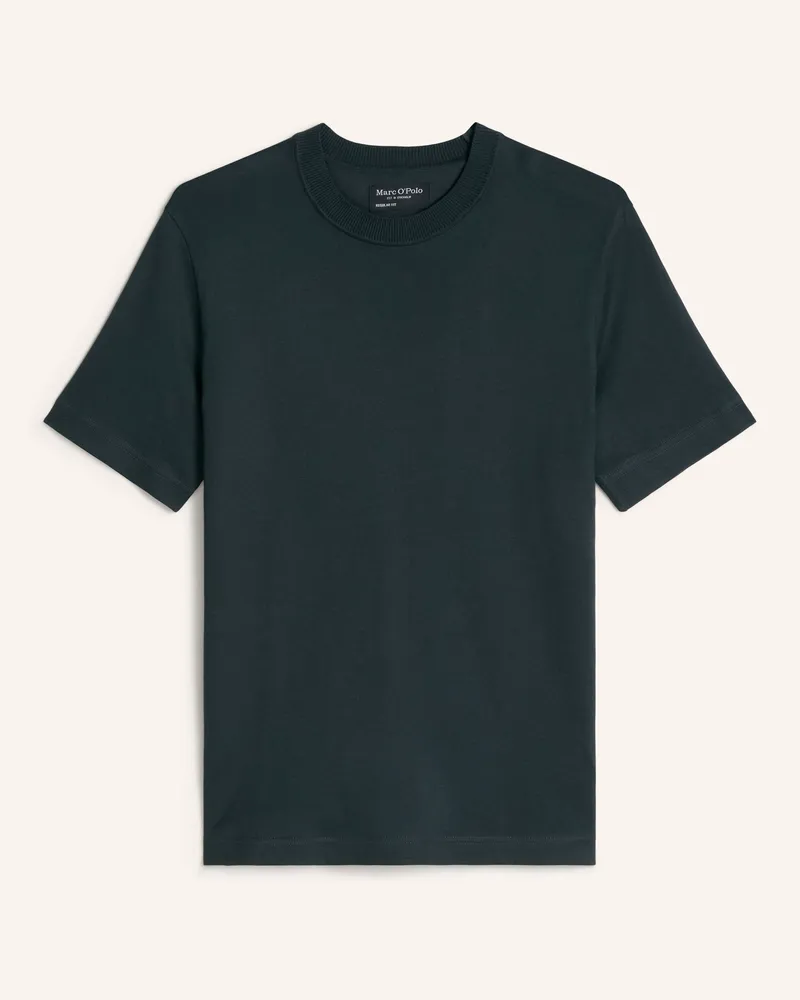 Marc O'Polo T-Shirt grau Blau
