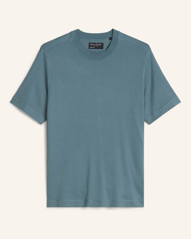 Marc O'Polo T-Shirt grau Blau