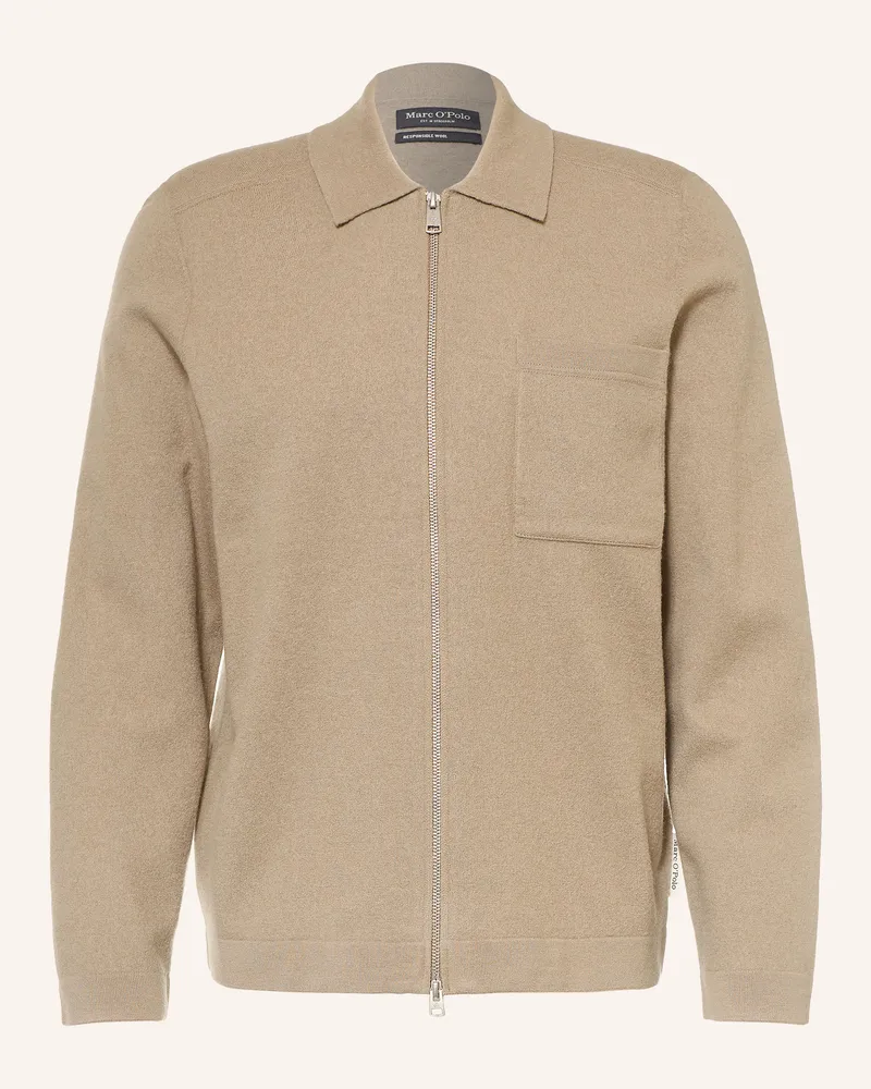 Marc O'Polo Strickjacke beige Beige