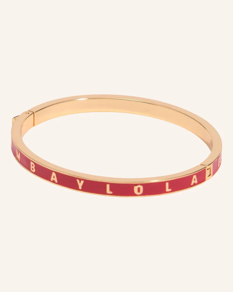 BIMBA Y LOLA Metallarmband rot Rot