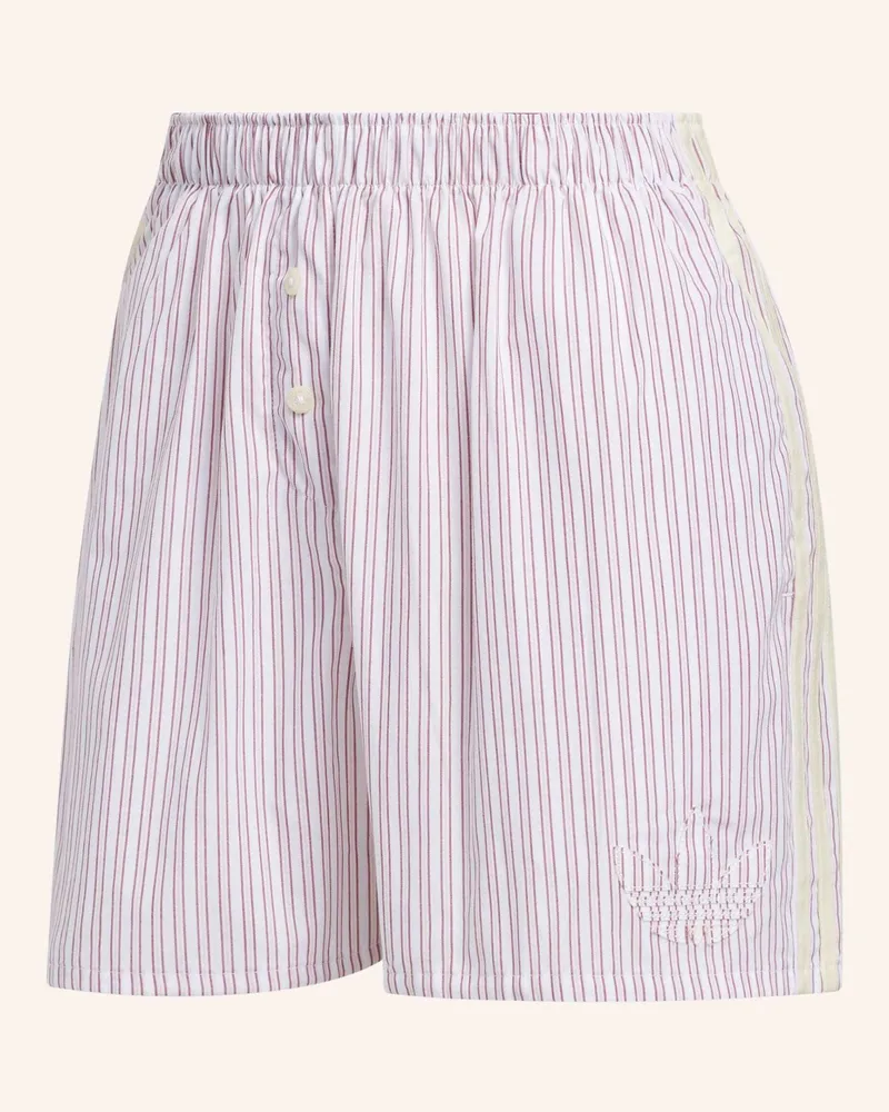 adidas Gestreifte Boxershorts weiss Weiss