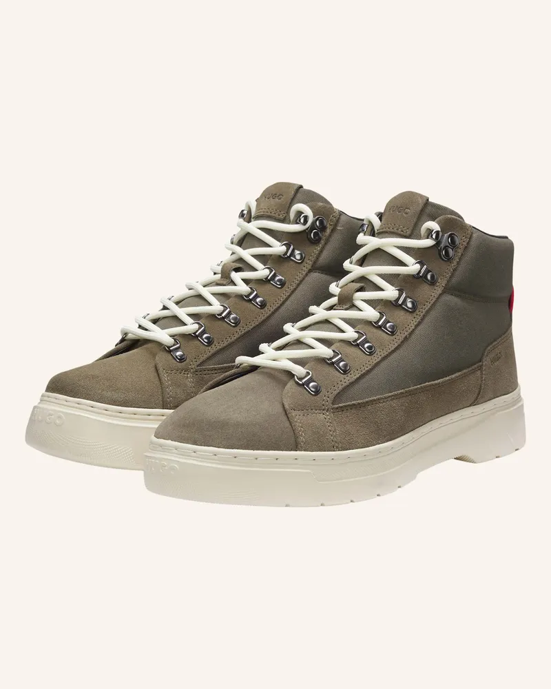 HUGO BOSS Stiefel Urian_Halb_Sdny gruen Grün