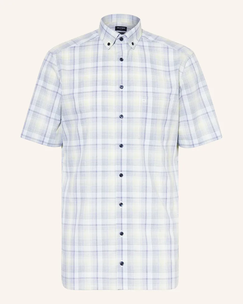 Olymp Kurzarm-Hemd Luxor Modern Fit gelb Gelb