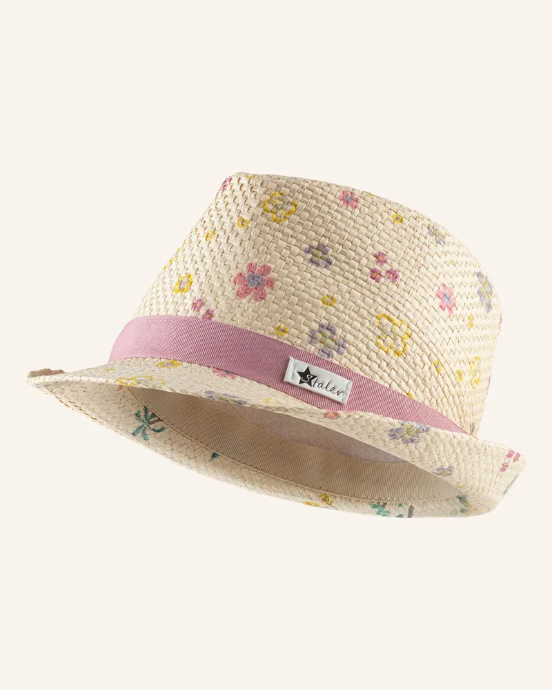 Sterntaler Strohhut Blumen Beige