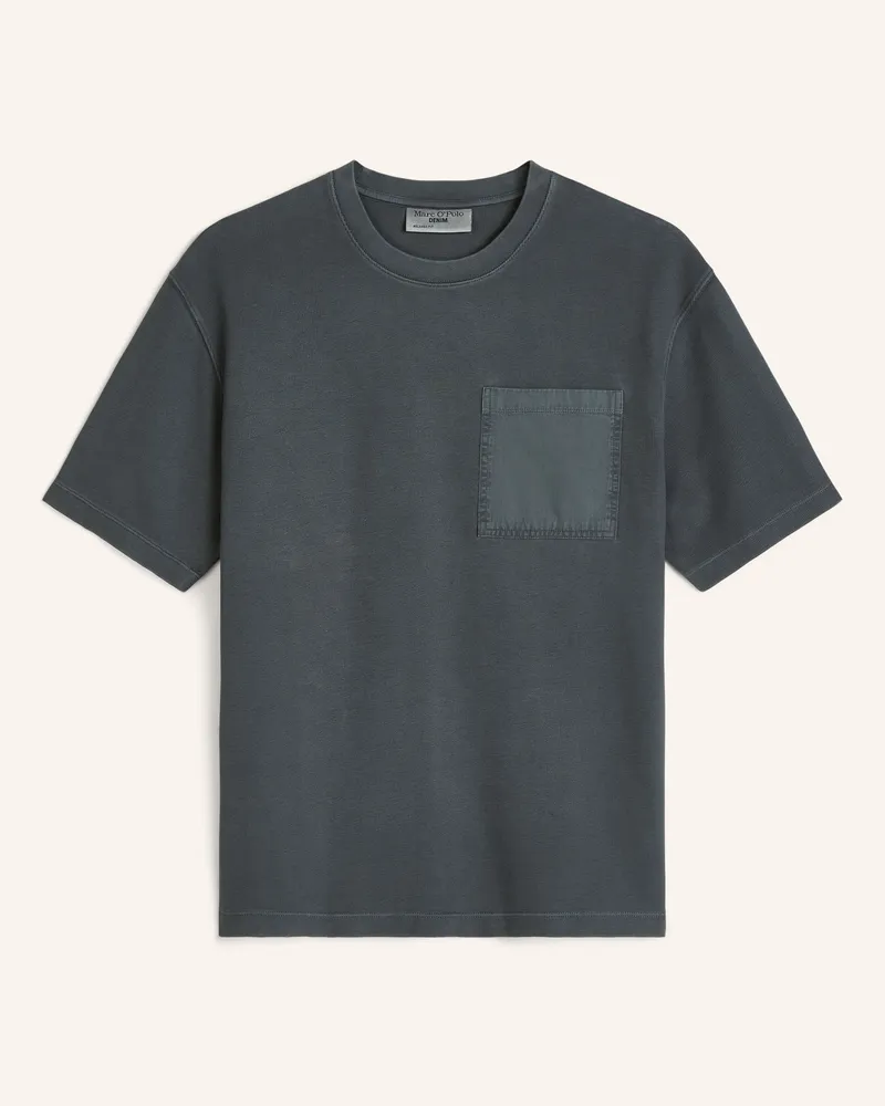 Marc O'Polo T-Shirt blau Dunkelblau