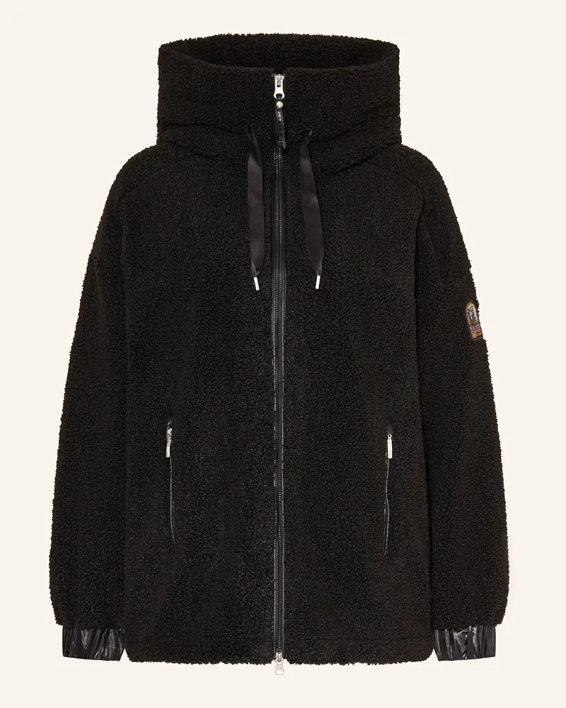 Parajumpers Teddyfell-Jacke NOELLE Schwarz