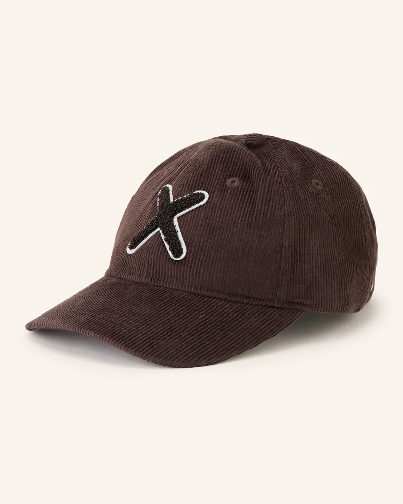 UNIO Cord-Cap Tore X braun Dunkelbraun