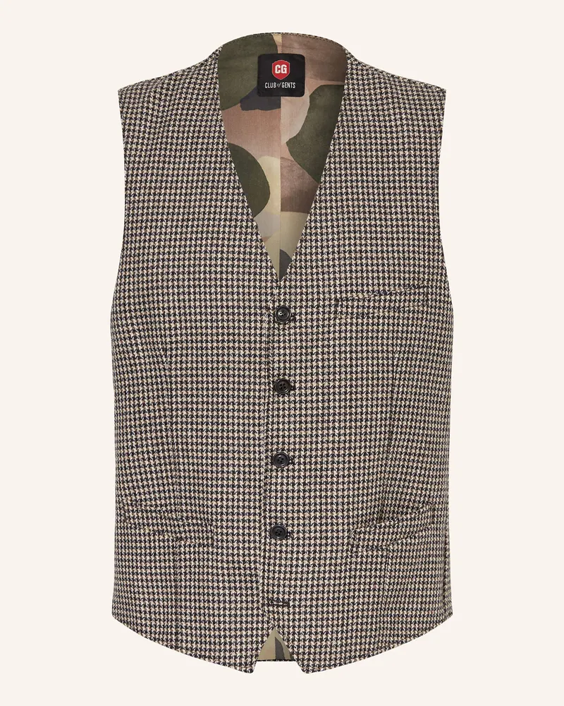 CG Anzugweste CG MORLEY Slim Fit Dunkelblau