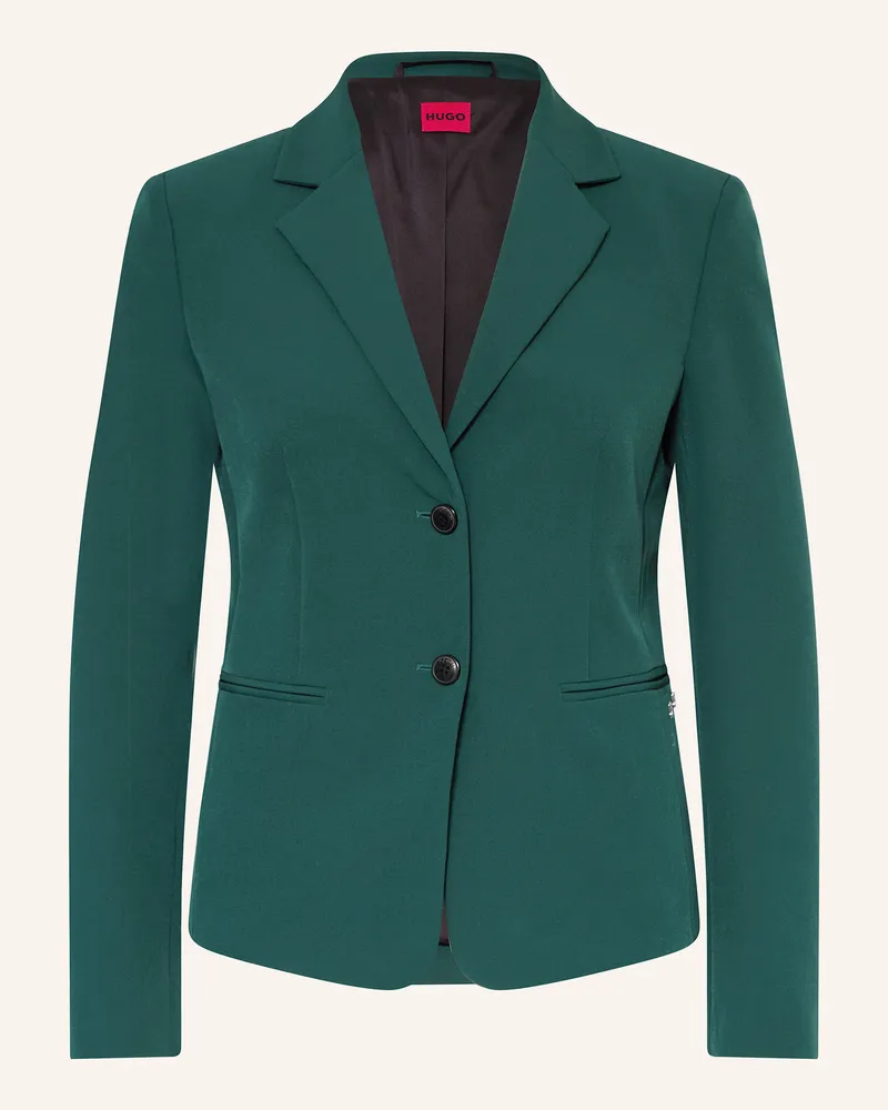 HUGO BOSS Blazer Agonia gruen Petrol