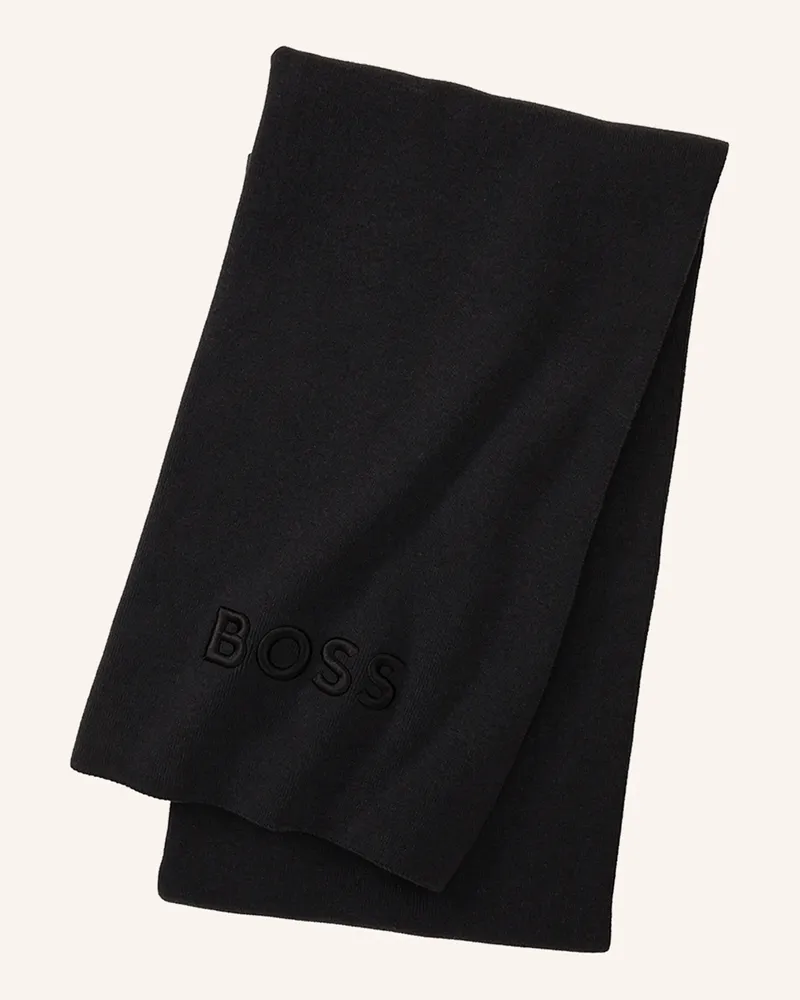 HUGO BOSS Plaid Boldlogo schwarz Schwarz