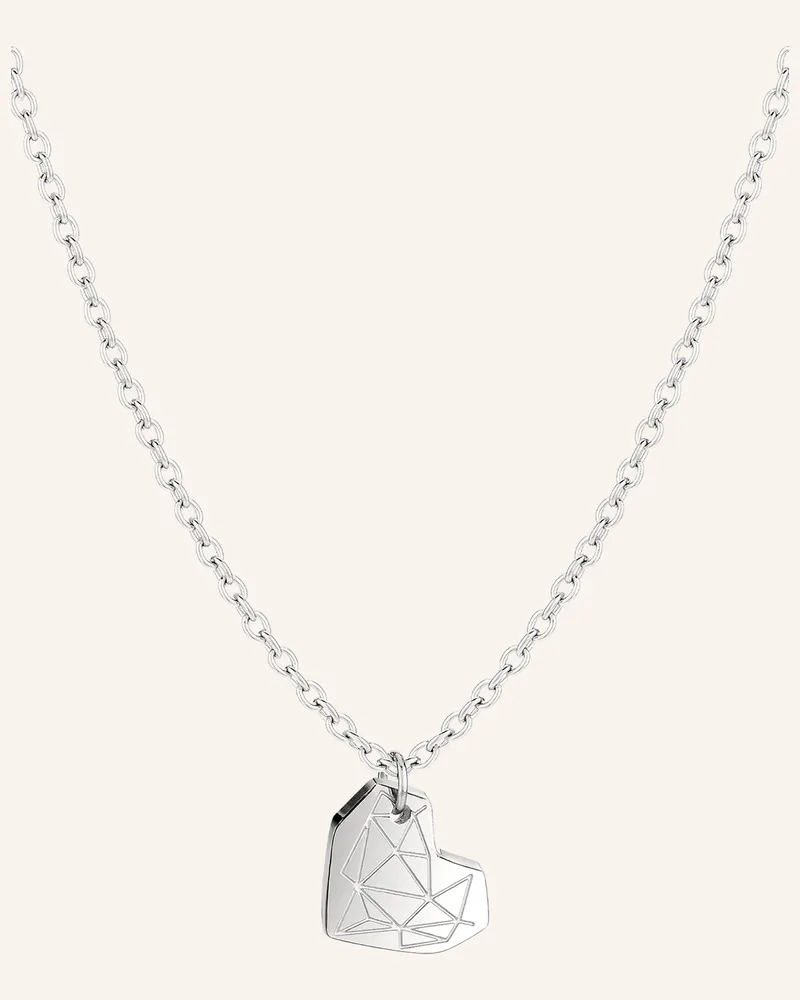 Liebeskind Halskette  aus  Edelstahl Silber