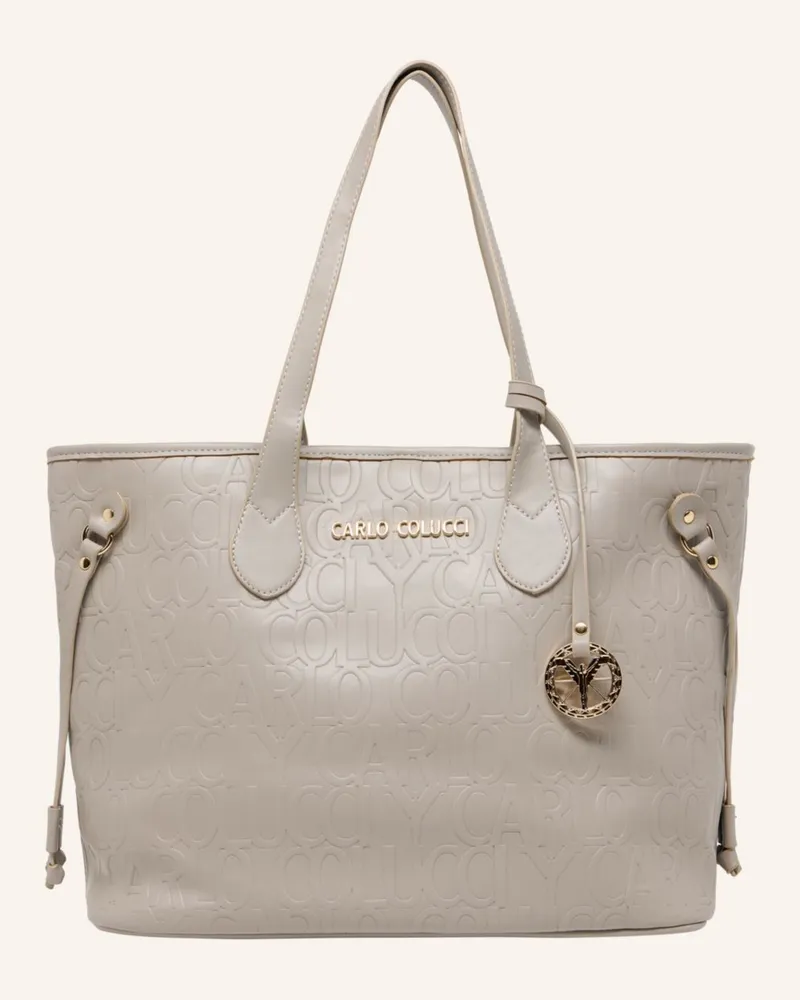 Carlo Colucci Shopper Dobloni grau Grau