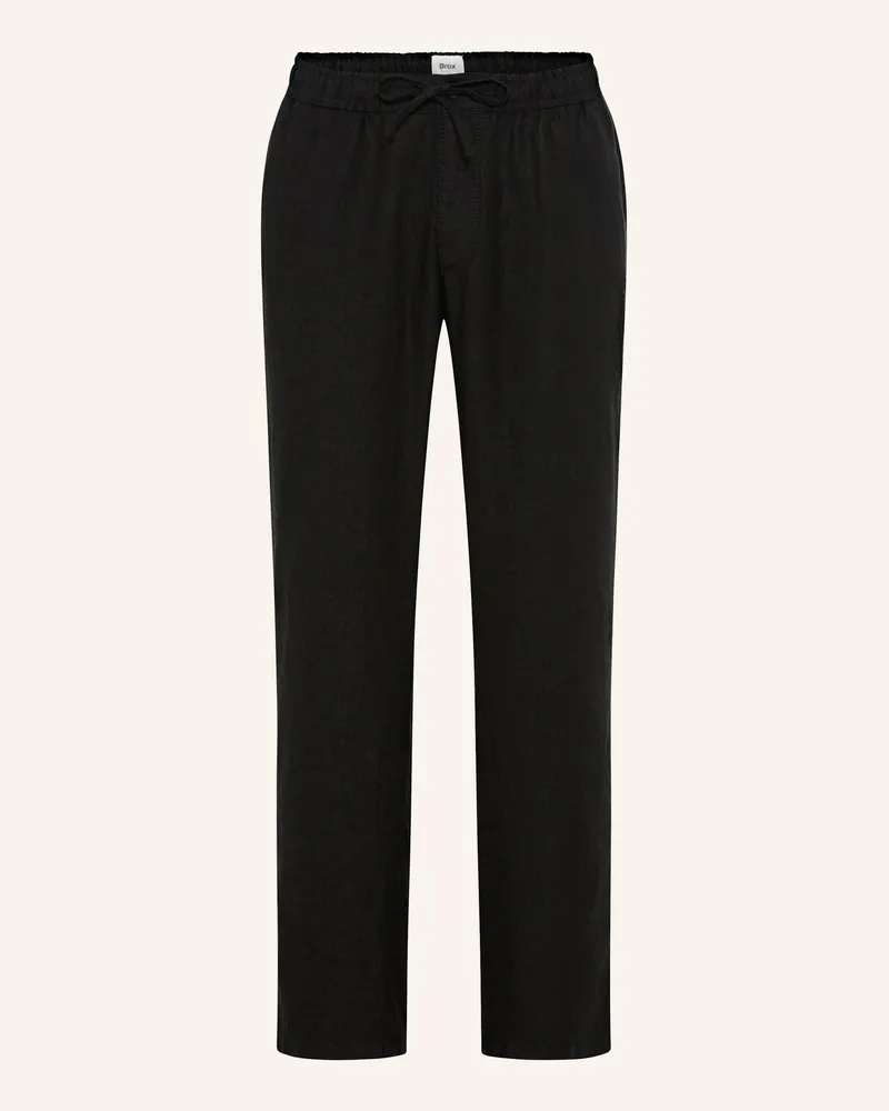 Brax Jogpants|Palazzohose STYLE ELIAS Schwarz