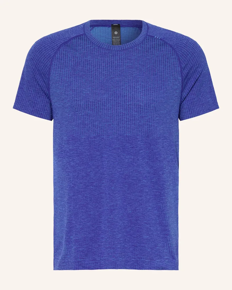 LULULEMON T-Shirt Mental Vent Tech blau Dunkelblau