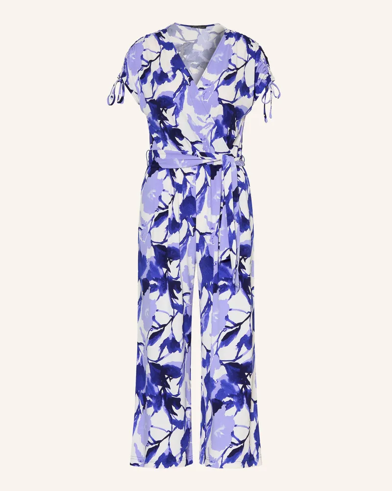 Betty Barclay Jersey-Jumpsuit In Wickeloptik blau Blau
