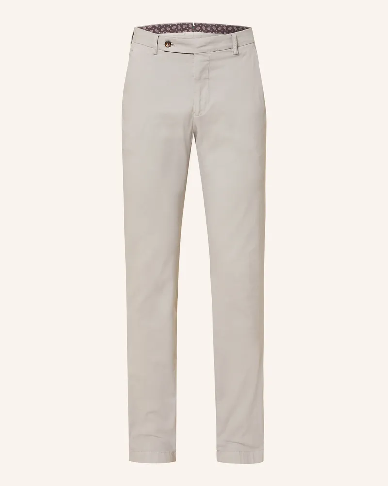 Berwich Chino MORELLO Slim Fit Hellgrau