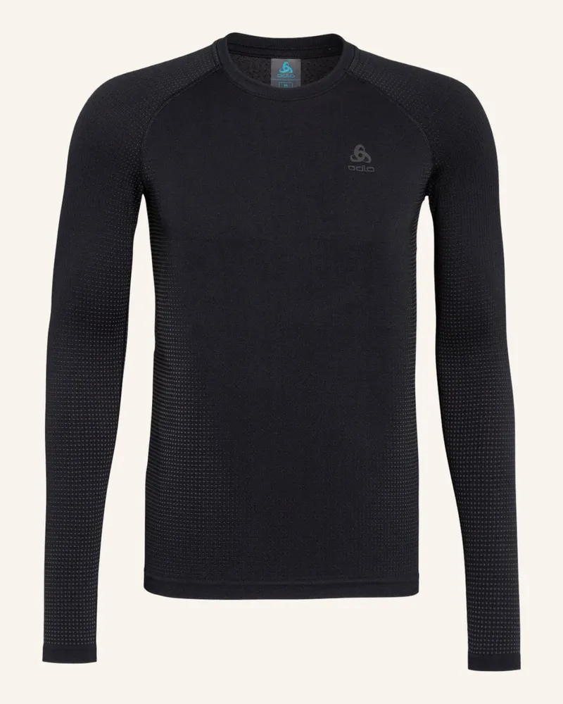 Odlo Funktionswäsche-Shirt Performance Warm Eco schwarz Schwarz