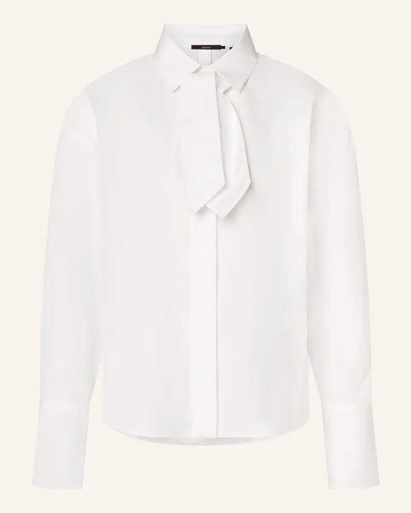 windsor. Hemdbluse Mit Abnehmbarer Schluppe weiss Weiss