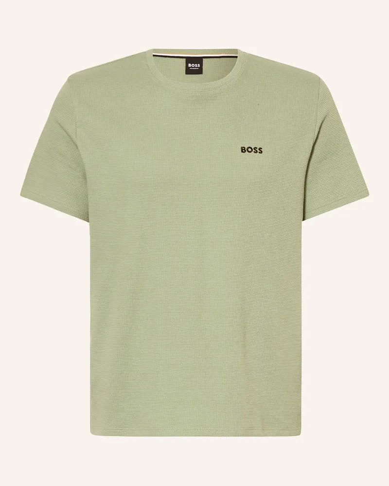 HUGO BOSS Schlafshirt gruen Mint