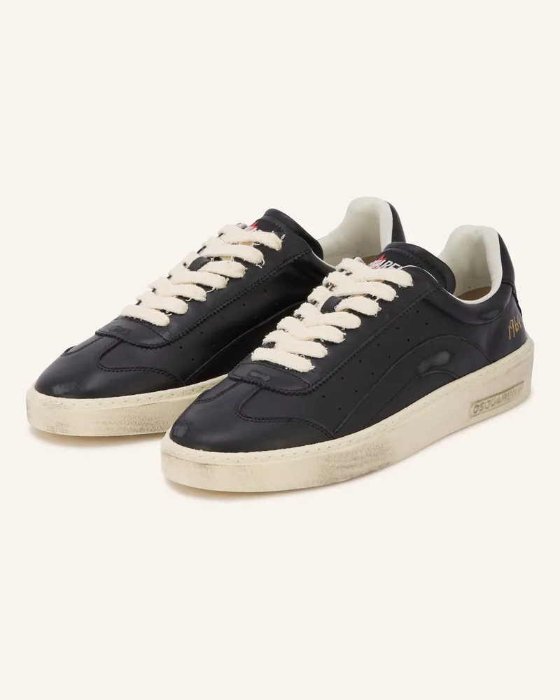 Dsquared2 Sneaker Rider schwarz Schwarz
