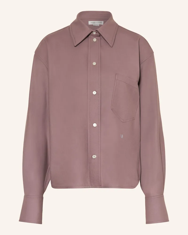 Victoria Beckham Hemdbluse Altrosa