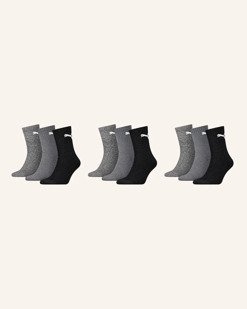Puma Sportsocken Short Crew 9-Pack blau Ecru