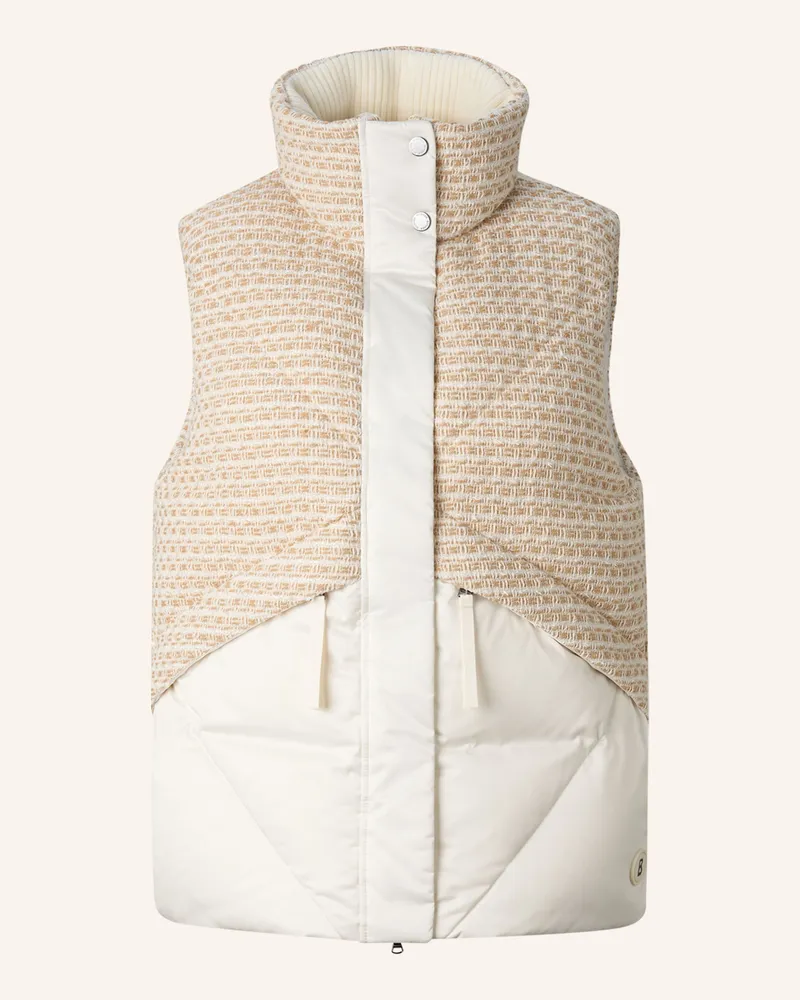 Bogner Daunenweste Netty weiss Weiss