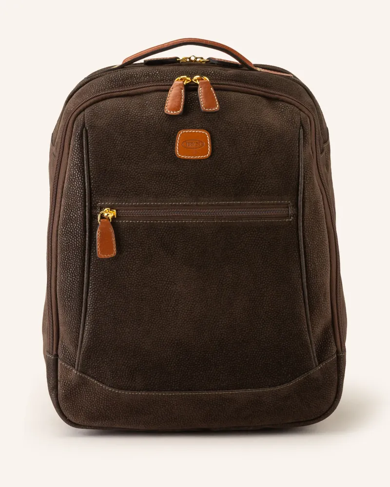 Bric's Rucksack mit Laptop-Fach Oliv