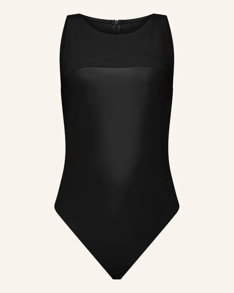 Wolford Body Eco Vegan String Body schwarz Schwarz