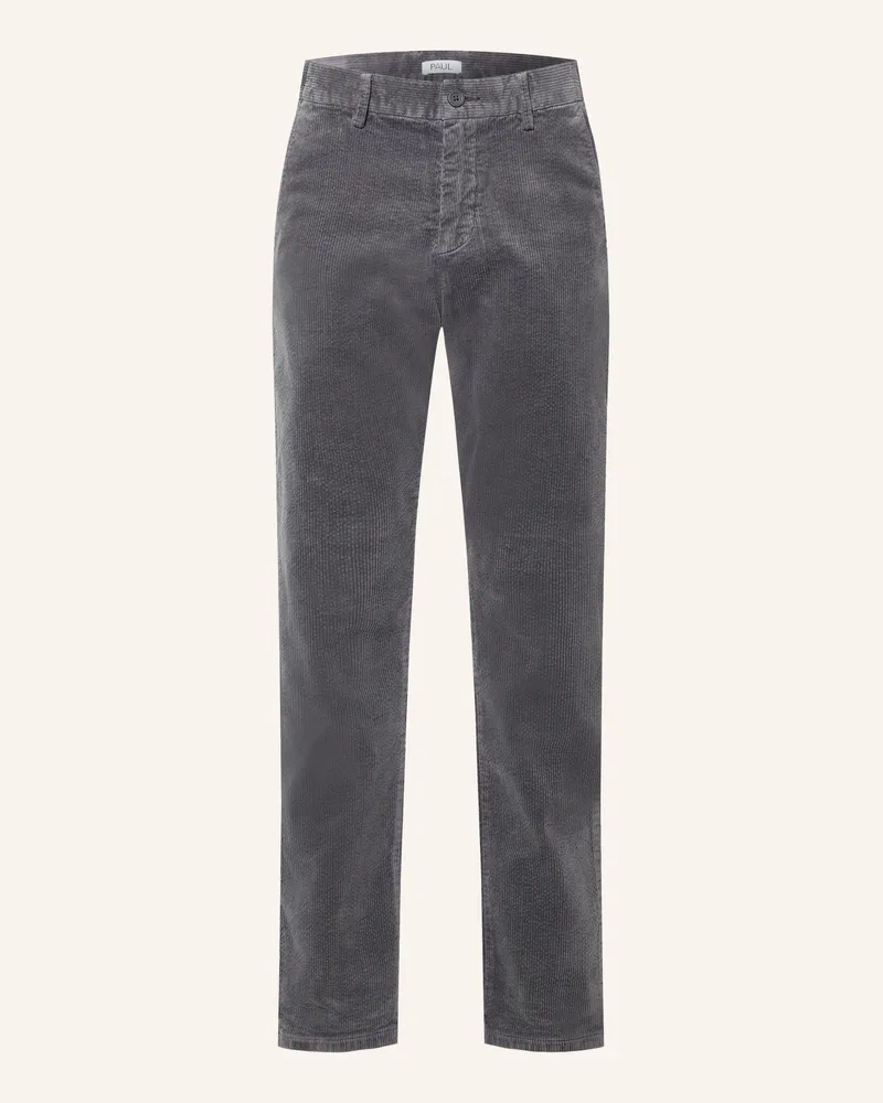 paul Cordhose Regular Fit grau Grau