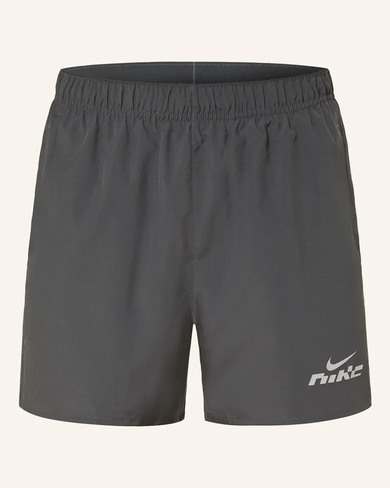 Nike Laufshorts Challenger Flash grau Dunkelgrau