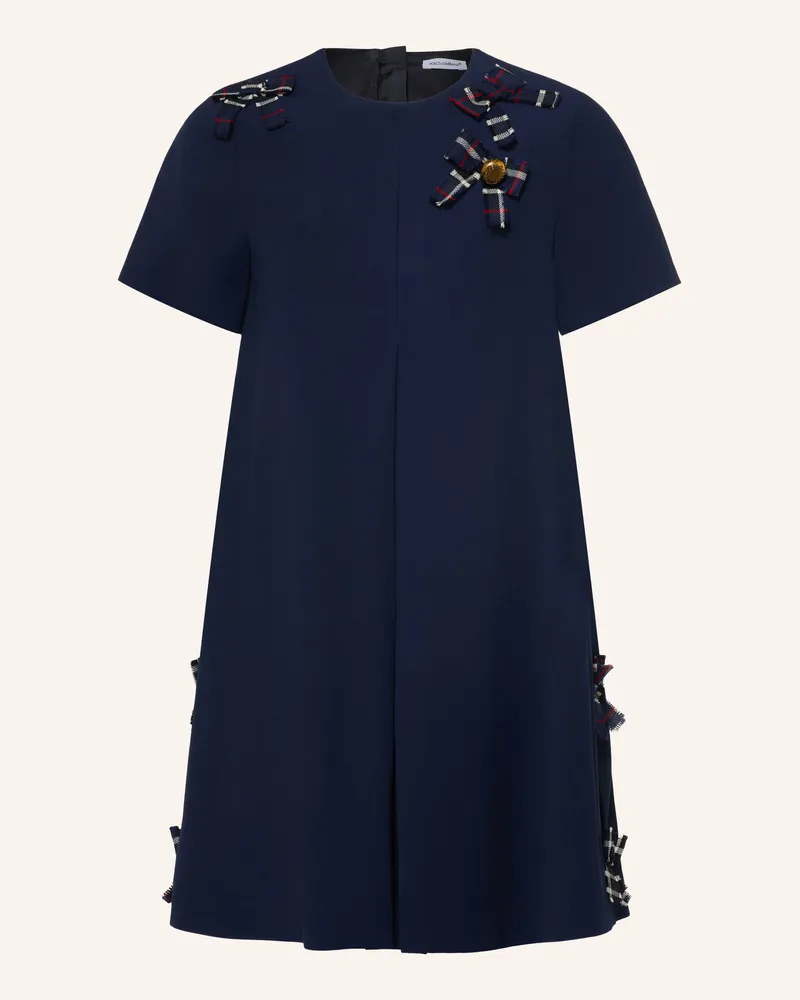 Dolce & Gabbana Kleid blau Dunkelblau