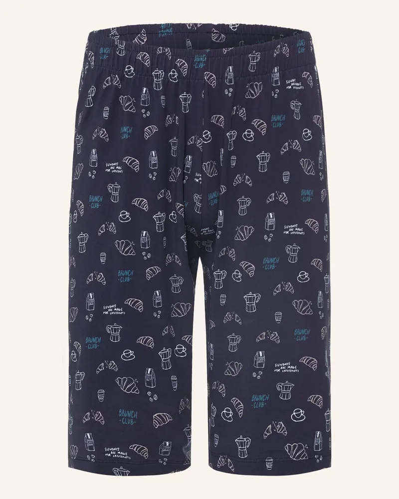 Strokesman's Schlafshorts blau Dunkelblau
