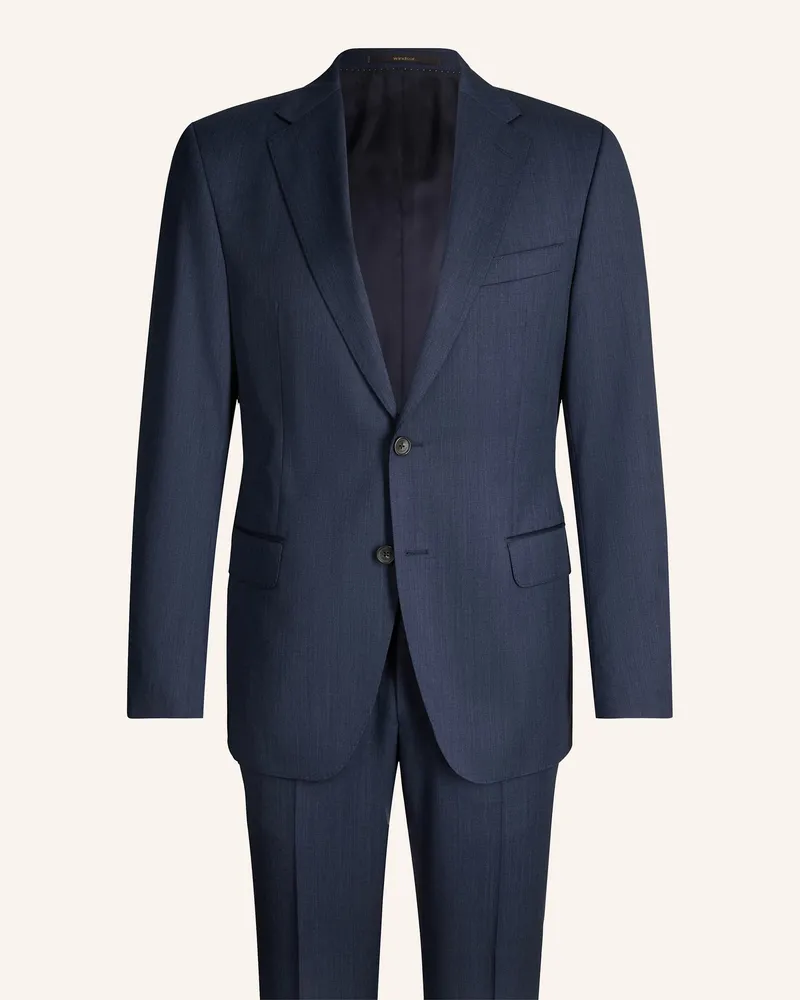 windsor. Anzug Shaped Fit blau Dunkelblau