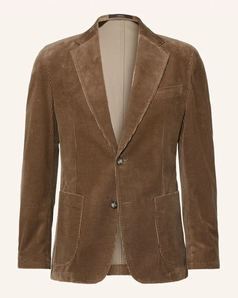 windsor. Cordsakko Giro Comfort Fit braun Braun