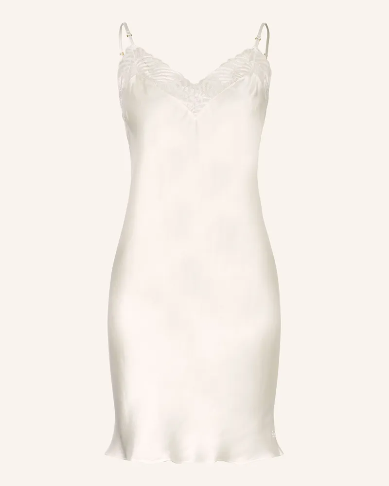 Chantelle Negligé Legend Aus Satin weiss Weiss
