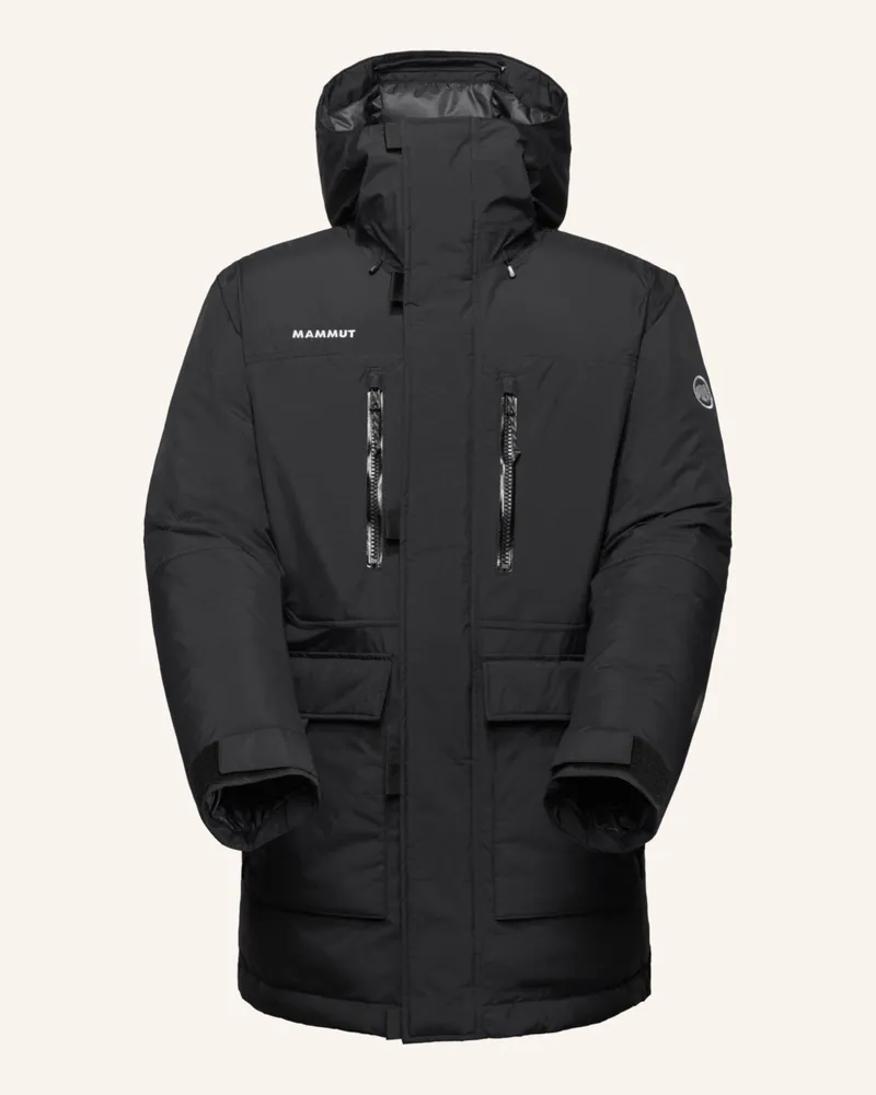 Mammut Daunenjacke ARCTIC IN mit Kapuze Schwarz