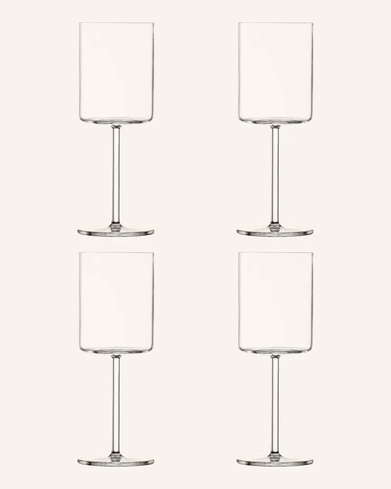 Schott Zwiesel 4er-Set Weingläser Modo transparent Weiss