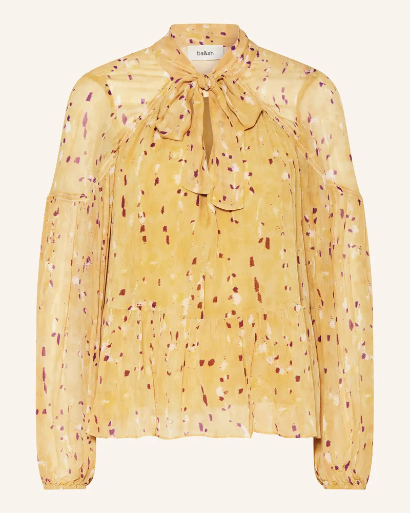 ba&sh Schluppenbluse KAMALA Gelb
